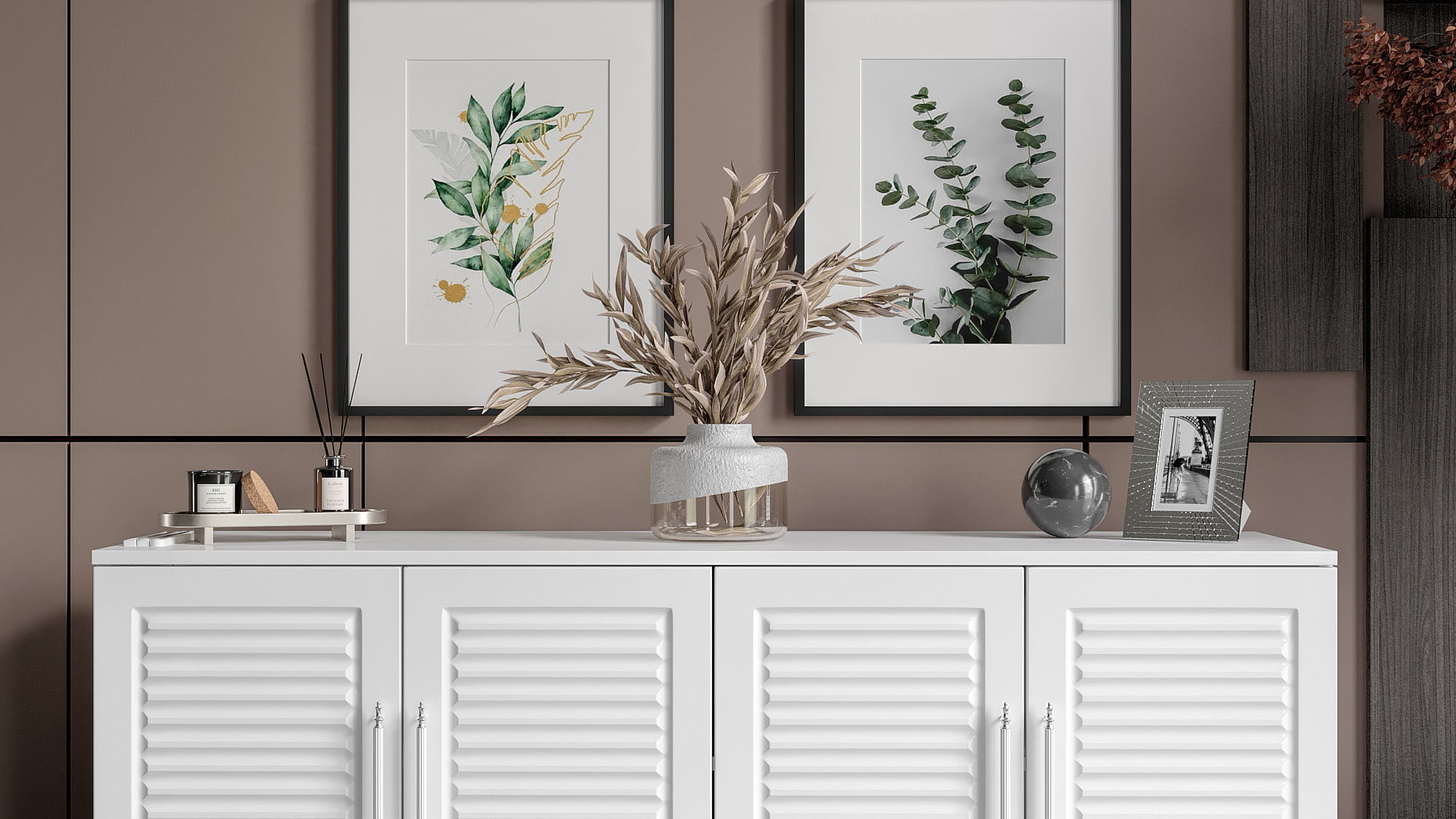 ASRASAN PANJURLU 160 CM KONSOL